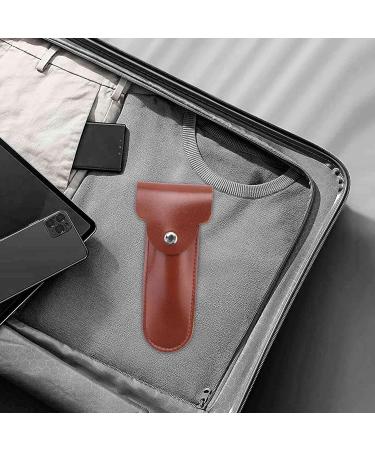 Qtynudy Travel Razor Case - PU Leather Holder for Manual Double Edge Safety Razors | International Shipping - Buy Online on GoSupps.com