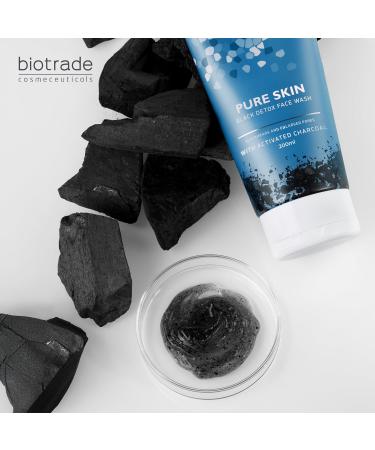 biotrade Pure Skin Black Detox Facial Wash Gel - Buy Online on GoSupps.com