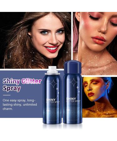 Shimmering Body Glitter Highlighter Powder for Face, Body, Hair - Perfect for Prom & Parties - Buy Online on GoSupps.com