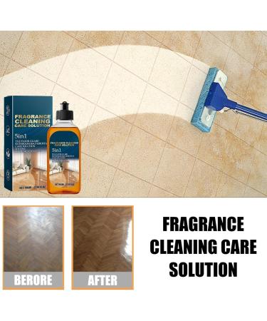 Besreey Tile Floor Cleaner - 100ml Floor Fragrance Hygienic Cleaning - Hygienic Tile Floor Guard & Care Solution Brightens Polishes Multi-Purpose for Wood Tile Floors - Buy Online on GoSupps.com