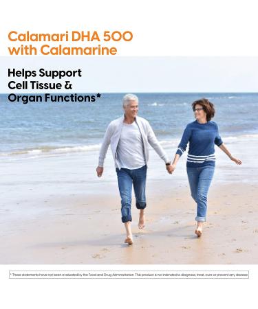 Buy Doctorâ€™s Best Calamari DHA 500mg - 60 Softgels | High-Quality Omega-3 Supplement - Buy Online on GoSupps.com