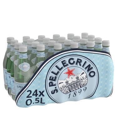 Buy San Pellegrino Sparkling Natural Mineral Water 24 x 500ml - International Shipping Available - Buy Online on GoSupps.com