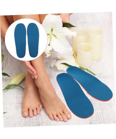 3pcs Blue Orthotic Shoe Insoles - Arch Support Inserts for Foot Pain Relief | International Shipping Available - Buy Online on GoSupps.com