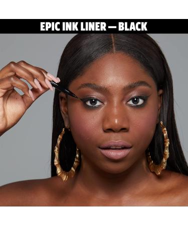 Nyx Professional Makeup Control Freak Eyebrow Gel & Epic Ink Eyeliner Bundle | Waterproof Vegan Formula | Clear Brow Setter Transparent Mascara & More - 10 ml - Buy Online on GoSupps.com