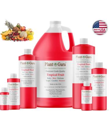 Tropical Fruit Fragrance Oil - 4 fl. oz. | Ideal for DIY Soap Candles Bath Bombs & Aromatherapy - Buy Online on GoSupps.com