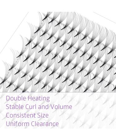 EMEDA 8D-0.07-C 12mm Premade Fans Eyelash Extensions - 180 Fans, Thin Base, C Curl - Buy Online on GoSupps.com