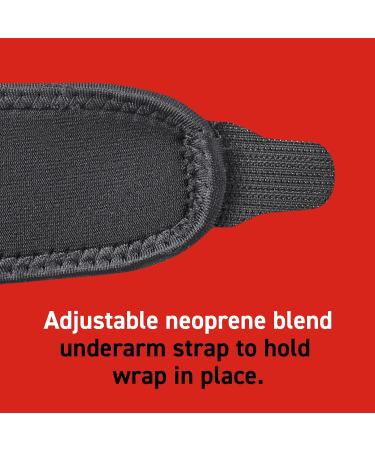 Tensor Shoulder Hot Cold Wrap 208612-CA Adjustable 1 Wrap 2 Gel Packs Black Compress + Wrap - Buy Online on GoSupps.com