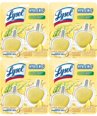 Hygienic Automatic Toilet Bowl Cleaner Lemon Breeze 2/Pack