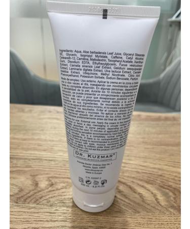 Dr. Kuzmar Intense Lipolytic Cream (200 ml) | Clinically proven scientifically proven localized fat reducer NCT03721185 | Professional thermo-activating effect | Caffeine L-carnitine and - Buy Online on GoSupps.com
