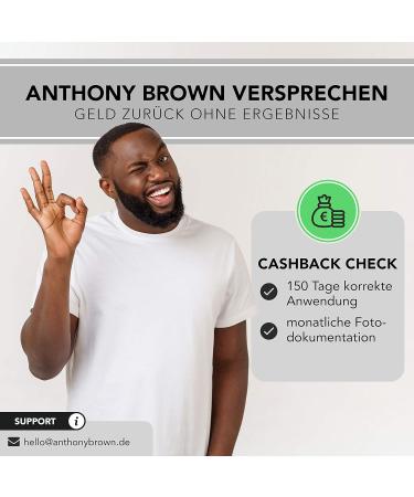 Anthony Brown Oil Beard Growth Kit | Money Back Guarantee | Tabed Effect for Enhanced Beard Growth | Bart Warser Men s Roller 0.5mm - Buy Online on GoSupps.com
