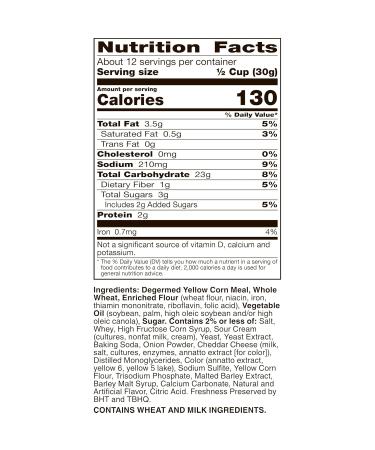 Buy Chex Mix Cheddar Savory Snack Mix | Family Size 13.5 oz | International Shipping Available - Buy Online on GoSupps.com