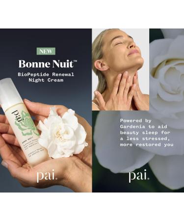 PAI SKINCARE London | BONNE NUIT BioPeptide Renewal Night Cream - Clinically Proven to Reduce Fine Lines & Boost Hydration Overnight - 50ml - Buy Online on GoSupps.com