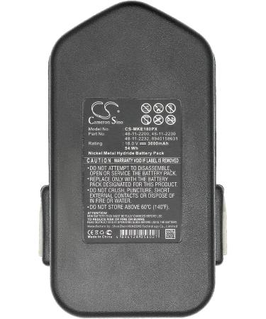 Buy Replacement Battery for Atlas Copco B Series - 18V 3000mAh | Fast International Shipping - Buy Online on GoSupps.com