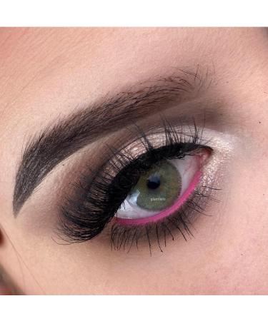 Contact lenses colored without starch colored monthly lenses soft lenses soft hydrogel 2 pieces color lens + lens container 0.0 diopttria natural colors series genua gray (gray) - Buy Online on GoSupps.com
