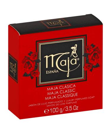 Maja Classic Soap | Essential Oils Bar Soap with Pleasant Scent that has a Relaxing Effect  3.5 Ounces Maja Classic 3.5 Ounce (Pack of 1)