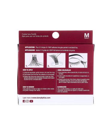 i-ENVY by KISS Trio Lash Classic Medium 30 Natural Style Lashes - Fast & Easy Application - Buy Online on GoSupps.com