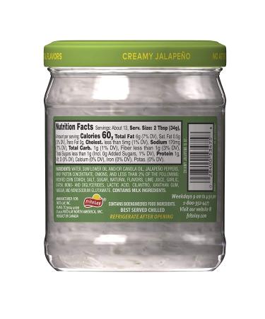 Lay's Creamy Jalapeno Dip 15oz Jar - Delicious and Spicy Dip for Snacks - Buy Online on GoSupps.com