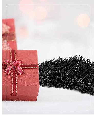 360 Pcs 2 Inch Black Bobby Pins with Secure Hold - Premium Hair Pins for Kids, Girls, and Women with Store Box - Buy Online on GoSupps.com