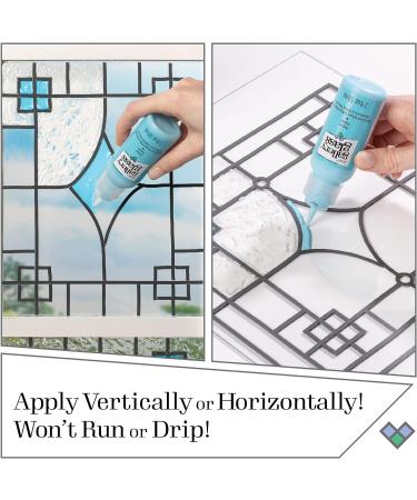 Plaid Gallery Glass Window Color Beginner Set 2oz (8-Pack) - Create Stunning Stained Glass Effects! - Buy Online on GoSupps.com