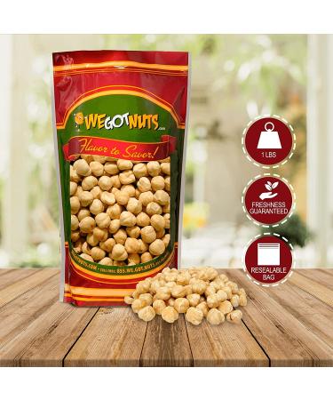 Blanched Hazelnuts Filberts - No Shell - Packed Fresh in Resealable Bag (3 lb) | We Got Nuts - Buy Online on GoSupps.com
