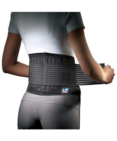 LP Support 919 back brace with stabilizing rods - back protection - unisex size: S/M color: black