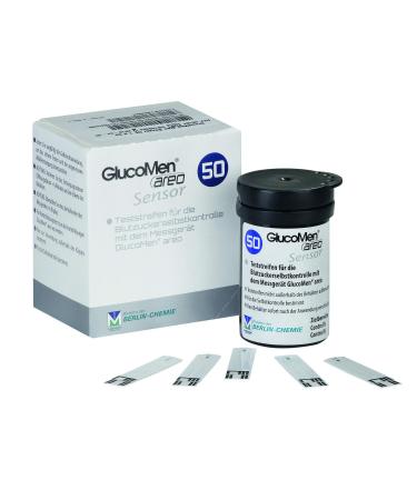Glucomen areo sensor test strips 50 hours
