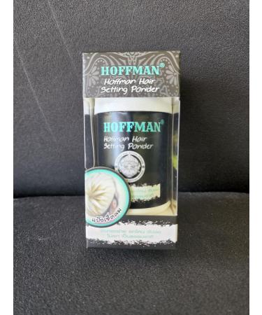 Hoffman Hair Setting Powder - Volumizing Mattifying Control (0.35 Oz) | Non-Sticky Natural Texture & Hold - Ideal for International Shipping - Buy Online on GoSupps.com