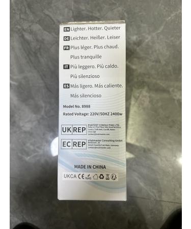 Jolichic 2400W AC Motor Hair Dryer - Professional Styling Tool with Diffuser 2 Concentrators & 4 Combs | 3 Heat 2 Speed Levels Cold Shot Button - Perfect for Salon Quality Curly Hair - Buy Online on GoSupps.com