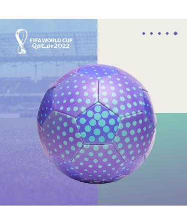 Capelli Sport FIFA World Cup Qatar 2022 Soccer Ball - Officially Licensed Souvenir Display for Youth & Adult Players - Play Bright - Buy Online on GoSupps.com