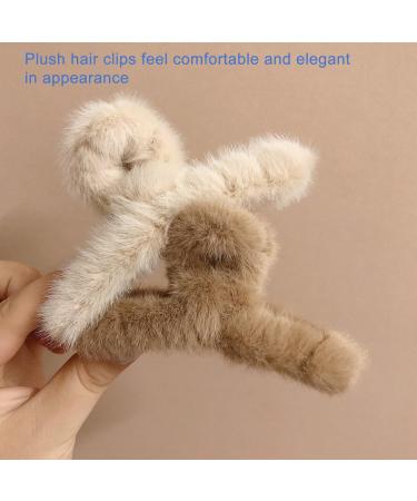 ROOTE Hair Clips 6 PCS Non-slip Large Hair Claw Clips for Thick Thin Hair Acrylic Large Jaw Clips French Style Hair Accessory Hair Clamps for women - Buy Online on GoSupps.com