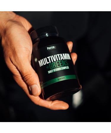 ProteinCo | Multivitamin + Greens | Minerals | Vegan Capsules | Daily Vitamins for Men & Women | 90 capsules - Buy Online on GoSupps.com