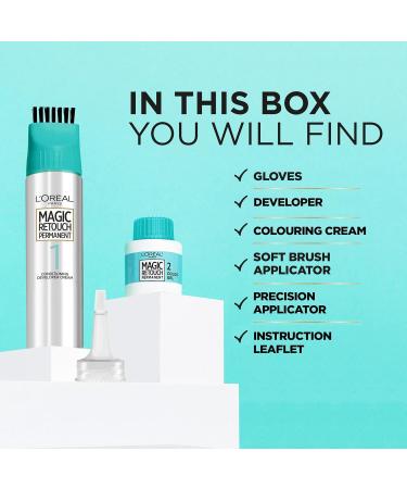 L'Oreal Paris Magic Retouch Root Concealer Light Brown 6 - 95g | Grey Hair Dye (1 Pack) - Buy Online on GoSupps.com
