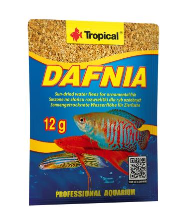 DAFNIA NATURALNA 12g - Dried water fleas for ornamental fish