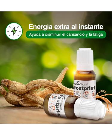 Soria Natural Fostprint Plus with ginseng vitamins for fatigue and memory jelly B vitamins biotin vitamin E vitamin D Lcarnitine and pure propolis 20 bottles of 15 ml - Buy Online on GoSupps.com