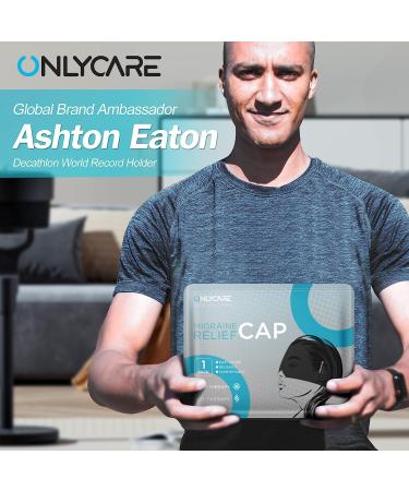 Snore Reduction Chin Strap for Migraine and Headache Relief - 2-in-1 Ice Wrap Cap - Buy Online on GoSupps.com