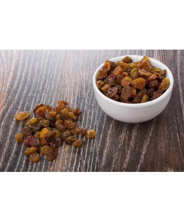 Organic Sun-Dried Sultanas - 100% Natural No Additives or Preservatives - Vegan GMO-Free Certified Organic - Sweet Juicy and Nutritious Snack - Perfect for Baking and Cooking - Thames Organic 1kg - Buy Online on GoSupps.com