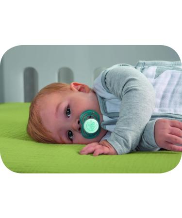 MAM Perfect Night Pacifiers Glow in the Dark Pacifiers (2 Pack 1 Sterilizing Pacifier Case) Pacifiers 16 Plus Months Best Pacifier for Breastfed Babies Baby Girl Pacifier Girl Pacifiers - Buy Online on GoSupps.com