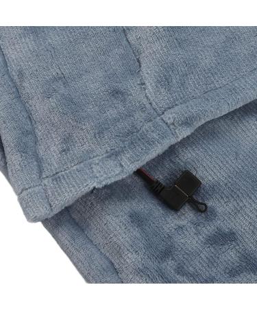 NATUDECO USB Heated Ceiling Scarf - Portable Temperature Control for Car Home & More - Gray Blue 2022 - Buy Online on GoSupps.com