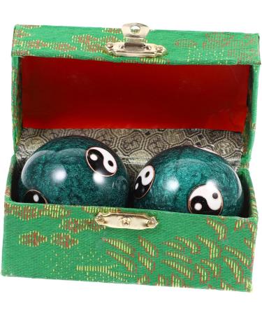 Tovinanna 10 Stk Baoding Balls - Health Massage Stress Balls for Adults | Hand Training & Relaxation Balls - Buy Online on GoSupps.com