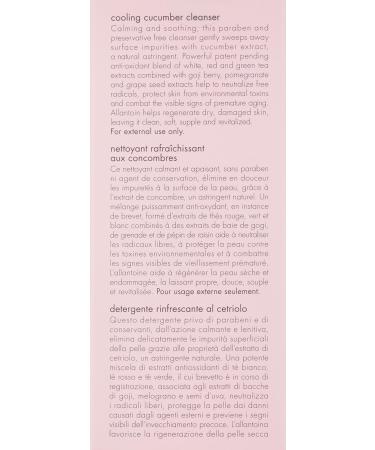 June Jacobs Cooling Cucumber Cleanser 3.8 Fl Oz - Refreshing Gentle Face Wash for All Skin Types | Shop Internationally - Buy Online on GoSupps.com