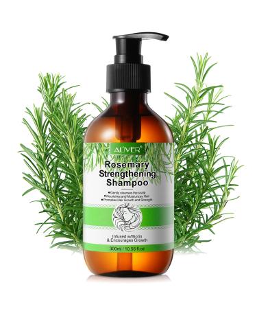 Rosemary Shampoo - Boost Hair Growth Strengthen Brittle Hair & Improve Scalp Health (10.56 fl.oz)