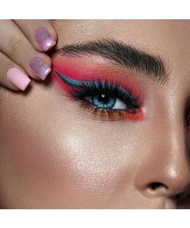 Beavorty 4 Pairs False Eyelashes Eye Makeup Sticker Eyelash Stickers with Glitter Shimmer Eyeliner Stick on Liner and Lashes Eyelash Stickers for Eyes Lash Tape Plastic Miss Tool Pipeline - Buy Online on GoSupps.com