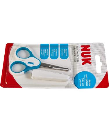 NUK Baby Nail Scissors - Safe & Precise 1pc Blue | Shop Now - Buy Online on GoSupps.com
