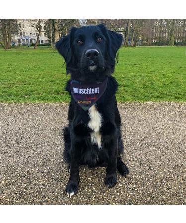 Printplanet Dog Neck Towel - Customizable with Name/Text - Size L - Durable & Comfortable for Dogs - Buy Online on GoSupps.com