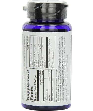 Natures Life Black Currant Oil Minis 500mg | Omega 3-6 for Skin, Hair, Heart & Joints | 90ct - Buy Online on GoSupps.com