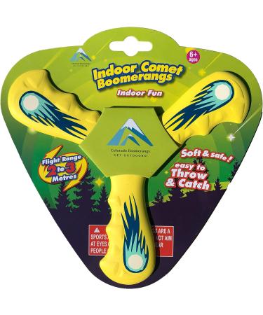 Comet and Meteor Boomerang 2 Pack - Outdoor Meteor & Indoor Comet Boomerang Set - Buy Online on GoSupps.com