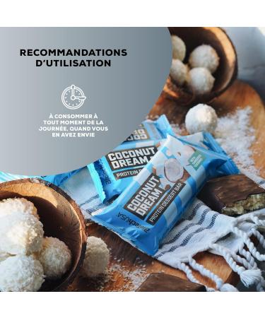 BioTechUSA Protein Dessert Bar | High Protein | Gluten Free | High Fiber | Palm Oil Free 20 * 50 g Triple - Buy Online on GoSupps.com