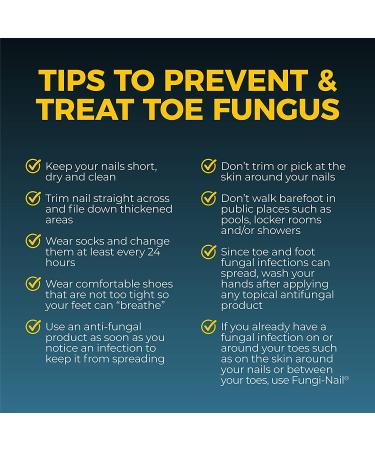Fungi-Nail Pen Applicator Anti-Fungal Solution with Tolnaftate - Clinically Proven Nail & Athlete's Foot Treatment - 0.10 Fl Oz (Pack of 1) - Buy Online on GoSupps.com