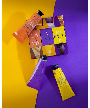 Natura Hand Cream Trio Ekos - Moisturizing and Nourishing Formula - Buy Online on GoSupps.com