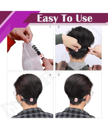 Kids Face Mask Extender Strap I 5 Pack I Face Mask Ear Protector I Earloop Masks Extension I Ear Guards Adjustable Grips I Mask Buckle Belt Head Loop Tightening Strap I 5 Units - Buy Online on GoSupps.com